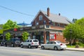 Historic commercial building, Medfield, Massachusetts, USA