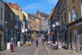 Elvet Bridge Street, Durham, England, UK Royalty Free Stock Photo