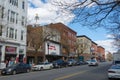 Historic commercial buildings in Lawrence, Massachusetts, USA