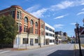 Historic commercial buildings, Fitchburg, Massachusetts, USA