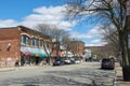 Historic commercial buildings in Lawrence, Massachusetts, USA