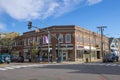 Historic commercial buildings, Lexington, Massachusetts, USA