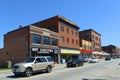 Historic commercial buildings, Webster, MA, USA