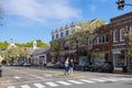 Historic commercial buildings, Lexington, Massachusetts, USA