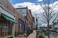 Historic commercial buildings, Nashua, New Hampshire, USA Royalty Free Stock Photo