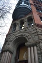 Historic Corner Building at Pioneer Square, Seattle, Washington