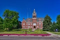 Lac Qui Parle County Courthouse in Madison MN Royalty Free Stock Photo