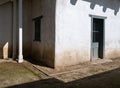 Historic courtyard, Monterey, California Royalty Free Stock Photo