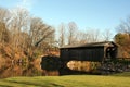 Historic covered bridge Royalty Free Stock Photo