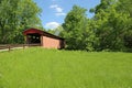 View at Sarvis Fork Covered Bridge