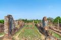 Historic destroyed temple in World Heritage city, Ayuddhaya