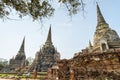 Historic destroyed temple in World Heritage city, Ayuddhaya