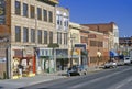 Historic District and buildings in Billings, MT Royalty Free Stock Photo