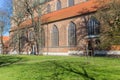 Historic Dom St. Nikolai church in Greifswald