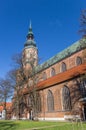 Historic Dom St. Nikolai church in Greifswald