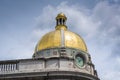 Historic dome of the Farmers and Mechanics Bank in Georgetown, Washington, DC Royalty Free Stock Photo