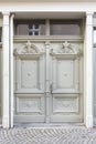 Historic door, renovated