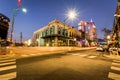 Historic Downtown Mobile, Alabama during an Evening Blue Hour