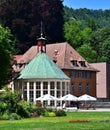 Historic drinking hall located in the spa gardens of Bad Liebenzell, Germany