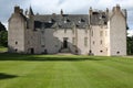 The historic Drum Castle in Scotland, Great Britain Royalty Free Stock Photo