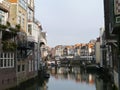 The historic Dutch city Dordrecht Royalty Free Stock Photo