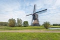 Historic Dutch polder mill