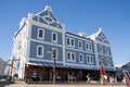 Historic Dutch-style building at the Waterfront area of Cape Town. Royalty Free Stock Photo