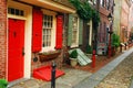 Historic Elfreths Alley, Philadelphia