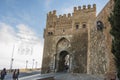 Historic entrance gate to the city of Toledo Spain