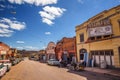 Historic Erie street in Lowell, now part of Bisbee, Arizona Royalty Free Stock Photo