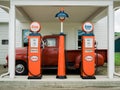 Historic Esso gas station, Jasper, New York