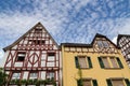 Historic Facades Ediger-Eller at the Mosel Germany Europe Royalty Free Stock Photo