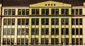 Historic factory facade