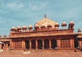 Historic Fatehpur Sikri buildings in Agra, India