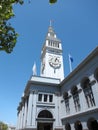 Historic Ferry Building in San Francisco Royalty Free Stock Photo