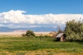 Historic Fielding Garr Ranch in Antelope Island State Park Royalty Free Stock Photo