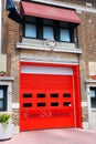 An historic firehouse in Chicago Royalty Free Stock Photo