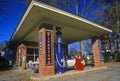 Historic Firestone gas station Royalty Free Stock Photo