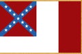 Historic Flag. US Civil War 1860`s. Confederate States of America