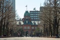 Historic Former Hokkaido Government Office in Sapporo, Hokkaido, Japan. This place are popular traveler take phot