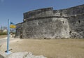 A historic fort in the Bahamas Royalty Free Stock Photo