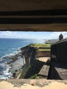 Historic forts of Puerto Rico in the Carribean and Atlantic waters.