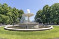 Historic fountain in Saski park, Warsaw, Poland Royalty Free Stock Photo