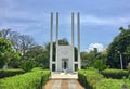 The historic French War Memorial in Pondicherry