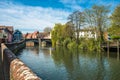 The Historic Fye Bridge, crossing The River Wensum