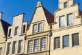 Historic gabled houses on Prinzipalmarkt , MÃÂ¼nster Royalty Free Stock Photo