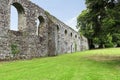 Historic garden of the abbey in lucerne