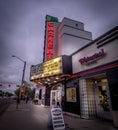 Historic Garneau movies theatre off Whyte Avenue