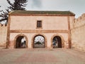 Historic gate in the city of Essaouira, Morocco