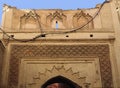 Detail of architecture in Marrakech in Marrakech. Morocco.